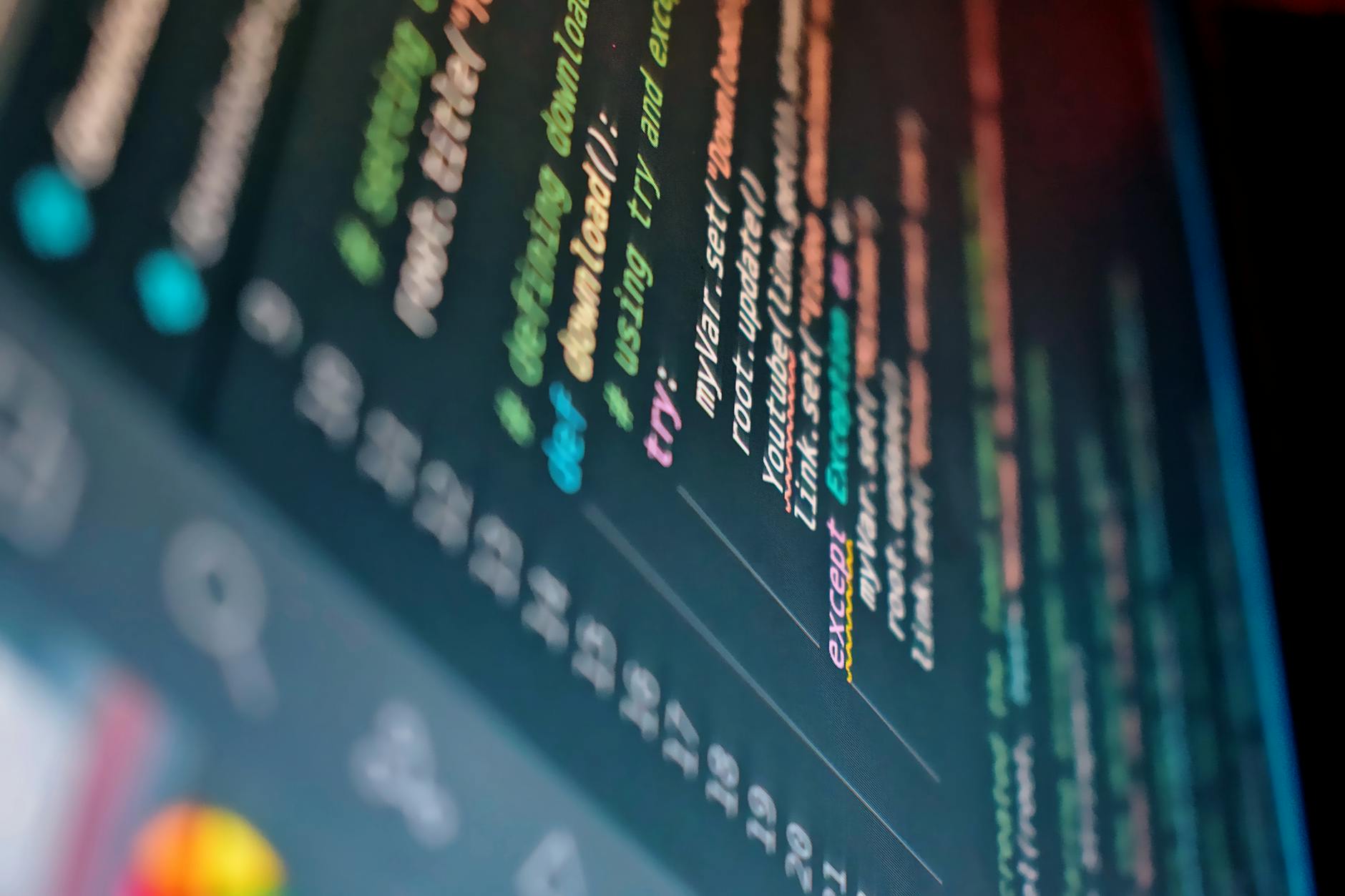 Person working on computer with software application interface visible