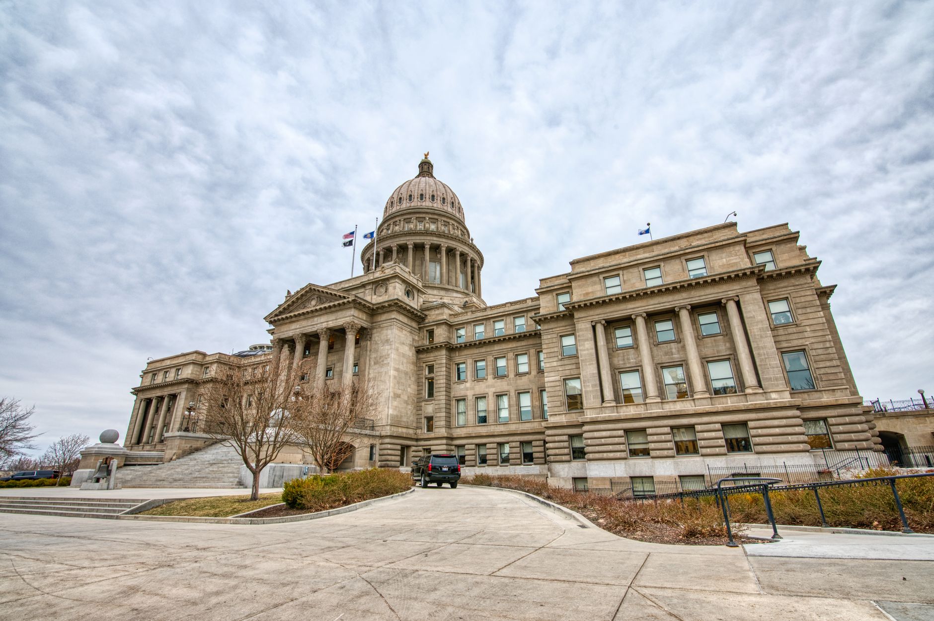 State government building exterior representing attorney general offices investigating billing practices