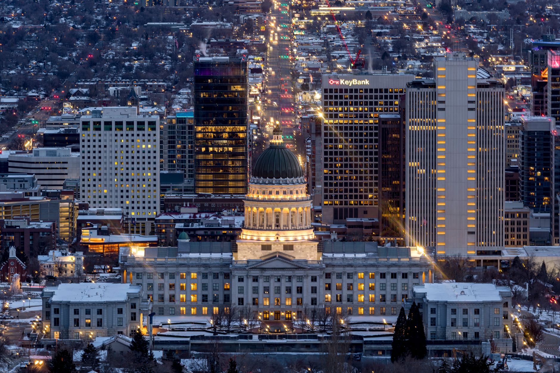 State government capitol building exterior