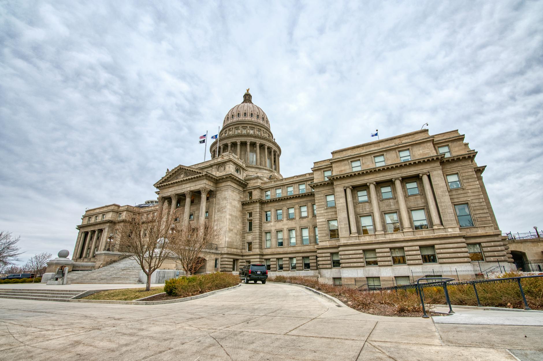 Exterior of a government administrative building