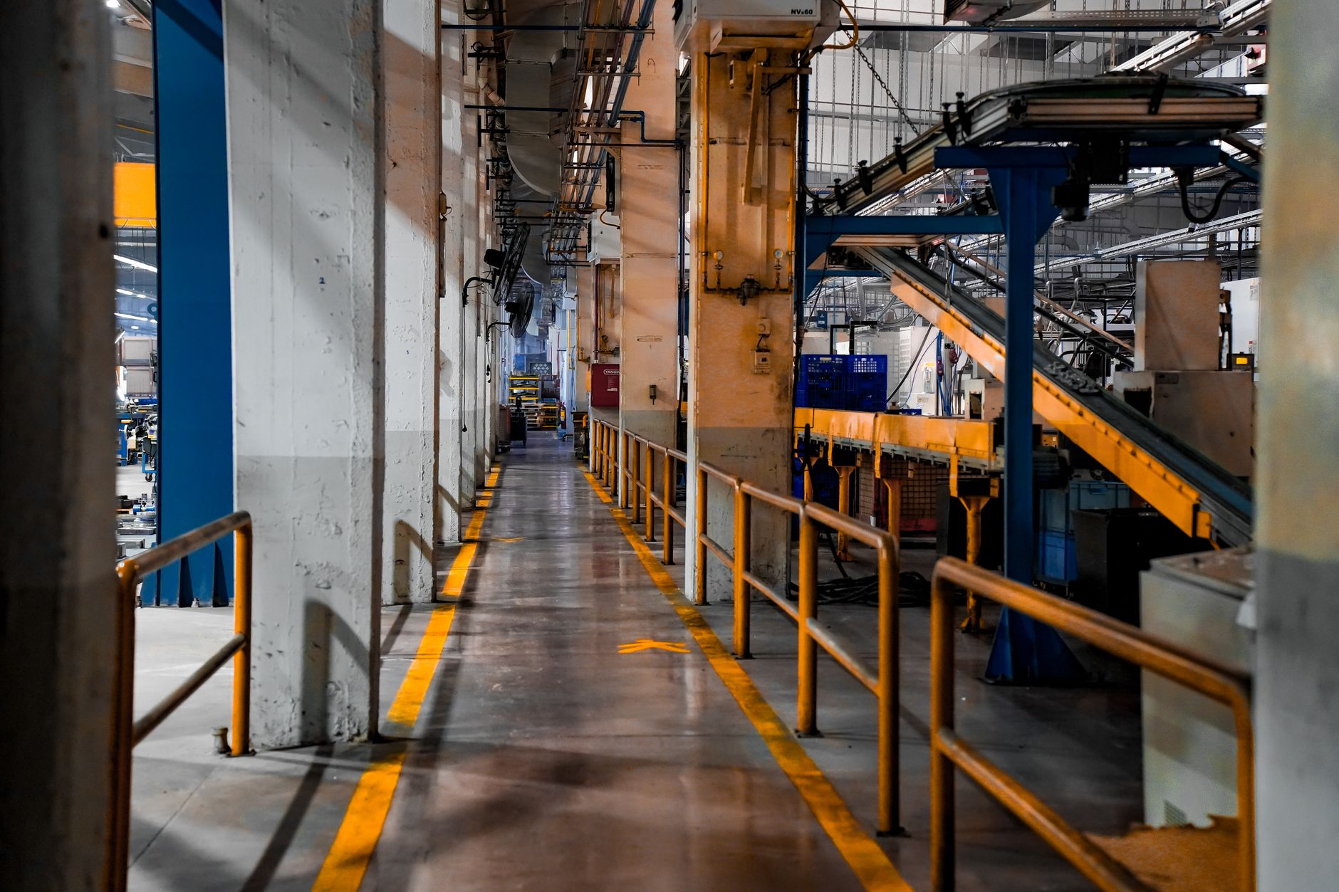 Vacant industrial facility representing unrealized corporate relocation deals