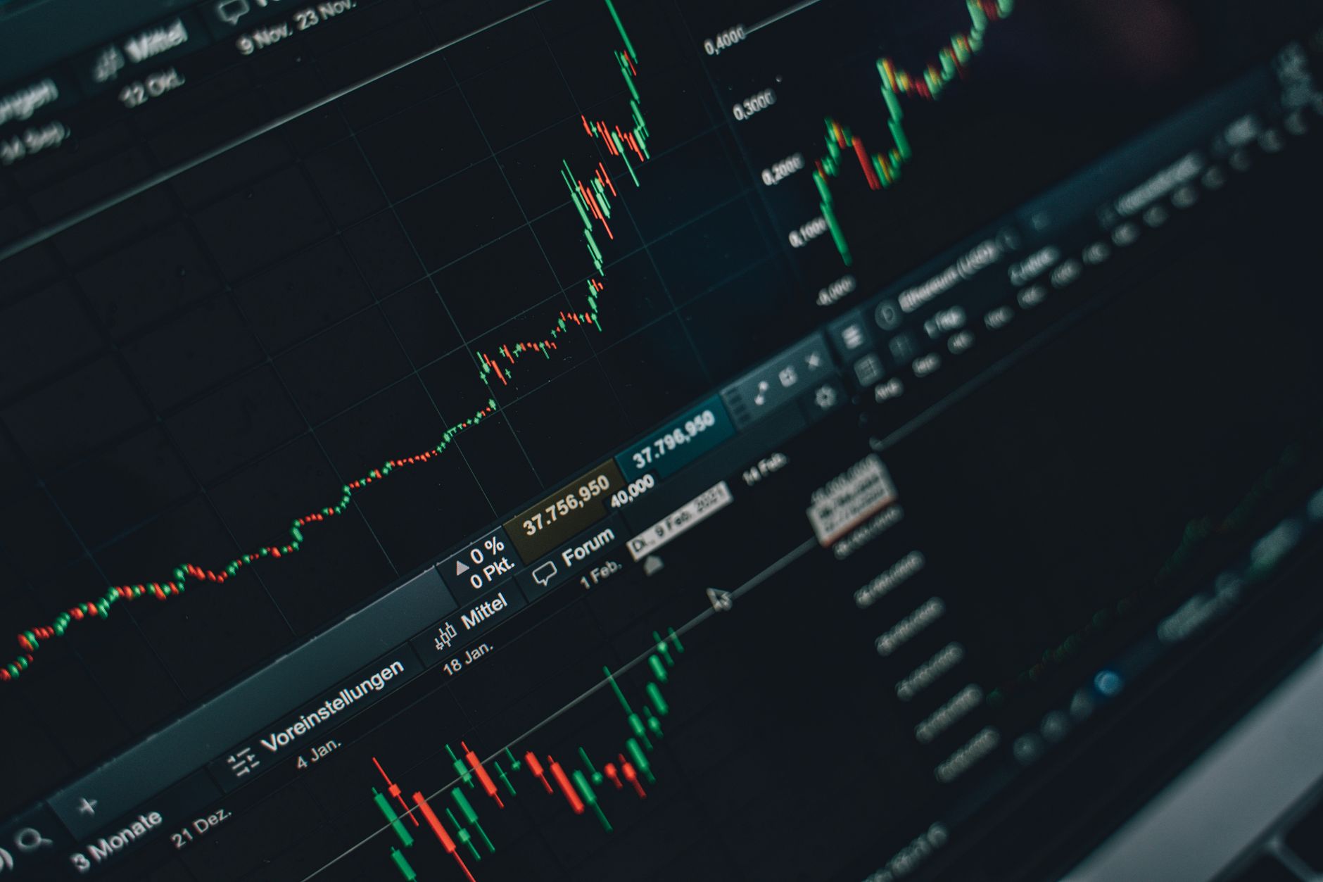 Financial charts and data representing issuer revenue analysis and repricing trends