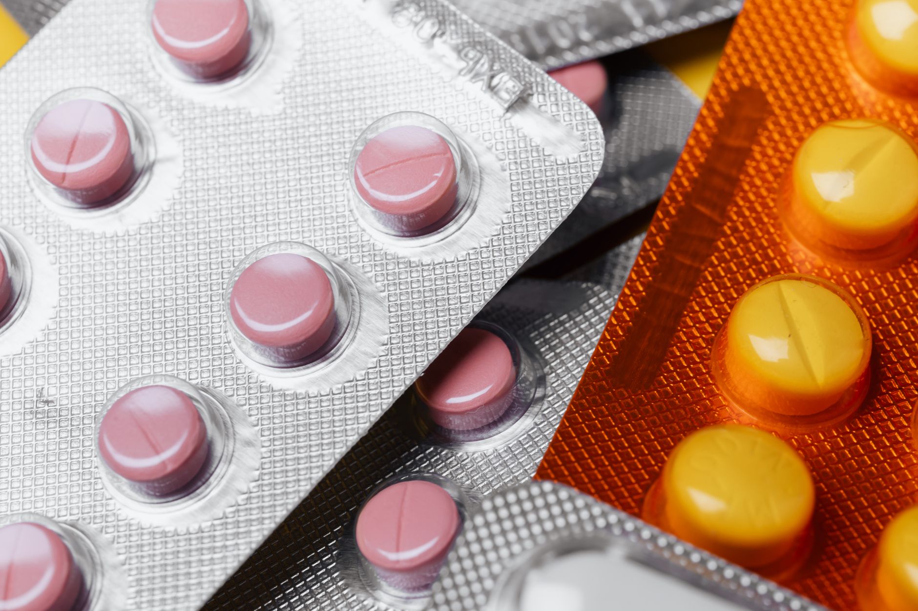 A sealed pharmaceutical package ready for mail delivery, representing mail-order prescription shipments